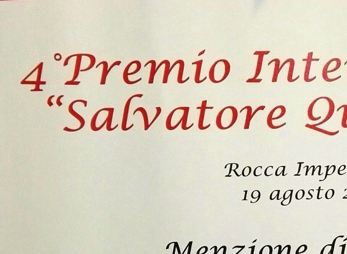 Il premio è decisamente prestigioso e io sono felice